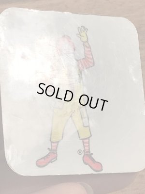 90年代のマクドナルドのロナルドのビンテージのマグネット