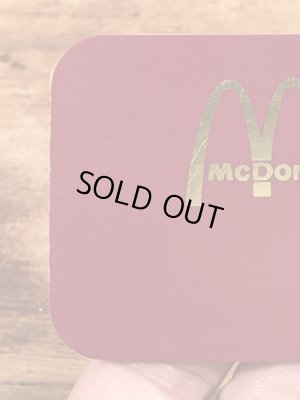 80年代のマクドナルドのビンテージのネームバッジ