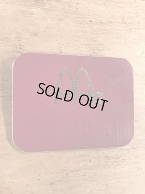 80年代のマクドナルドのビンテージのネームバッジ