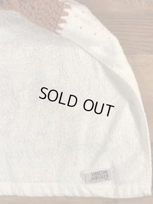 80年代のカリフォルニアレーズンのヴィンテージのキッチンタオル