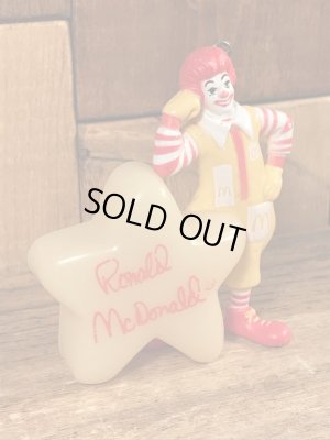 80年代のマクドナルドのロナルドのビンテージのPVCフィギュア