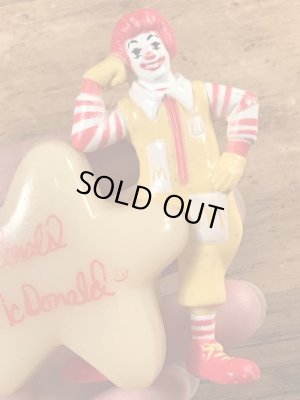 マクドナルドのロナルドのヴィンテージトイ