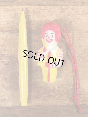 80年代のマクドナルドのロナルドのヴィンテージ雑貨