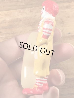 80年代のマクドナルドのロナルドのビンテージのPVCフィギュア