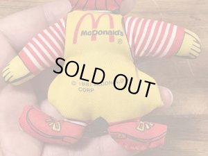 80年代のマクドナルドのロナルドのヴィンテージ雑貨