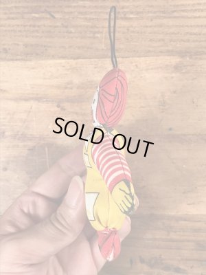 マクドナルドのロナルドのビンテージのオーナメントドール