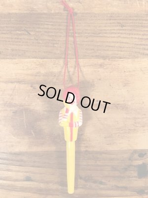 マクドナルドのロナルドのビンテージのボールペン