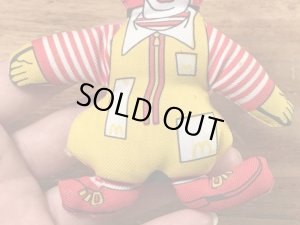 80年代のマクドナルドのロナルドのヴィンテージ雑貨