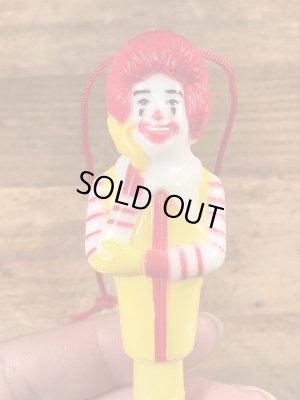80年代のマクドナルドのロナルドのヴィンテージ雑貨