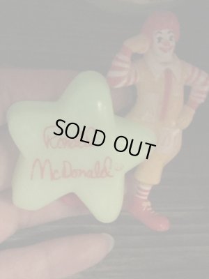 80年代のマクドナルドのロナルドのビンテージのPVCフィギュア