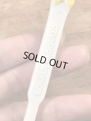 80年代のマクドナルドのロナルドのヴィンテージの歯ブラシ