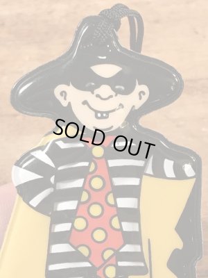 80年代のマクドナルドのハンバーグラーのビンテージのオーナメント