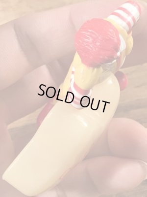 80年代のマクドナルドのロナルドのビンテージのPVCフィギュア