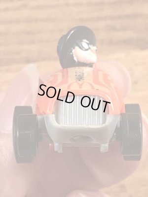 80年代のマクドナルドのハンバーグラーのビンテージのプルバックカー