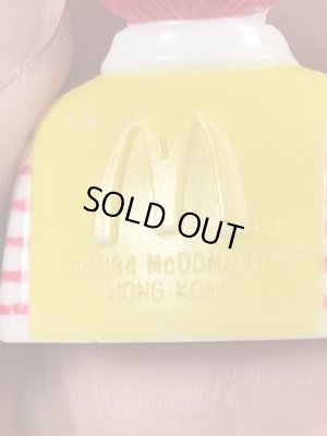 80年代のマクドナルドのロナルドのヴィンテージの鉛筆削り