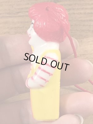 80年代のマクドナルドのロナルドのビンテージのペントッパー