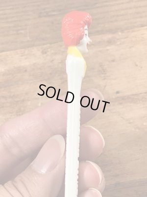 80年代のマクドナルドのロナルドのヴィンテージの歯ブラシ