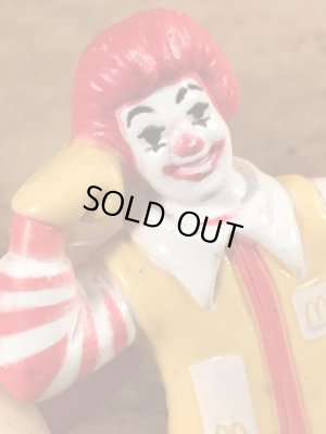 80年代のマクドナルドのロナルドのビンテージのPVCフィギュア