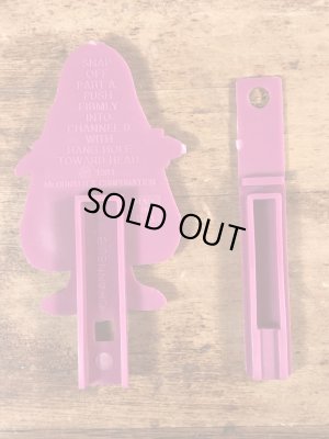 80年代のマクドナルドのグリマスのビンテージのホイッスル