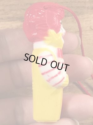 80年代のマクドナルドのロナルドのビンテージのペントッパー