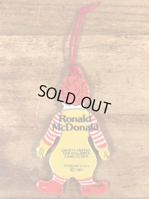 80年代のマクドナルドのロナルドのヴィンテージのオーナメント