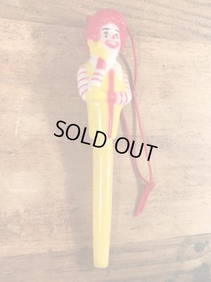 マクドナルドのロナルドのビンテージのボールペン