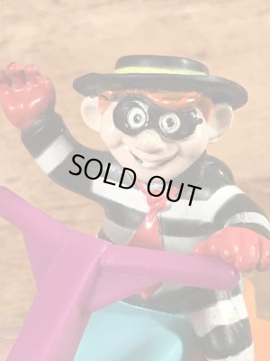 マクドナルドのハンバーグラーのヴィンテージのおもちゃ