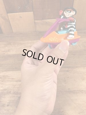 90年代のマクドナルドのハンバーグラーのビンテージのハッピーミールトイ