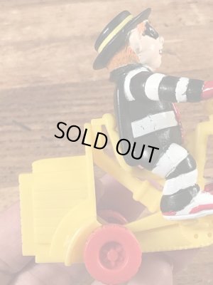 マクドナルドのハンバーグラーのヴィンテージのおもちゃ