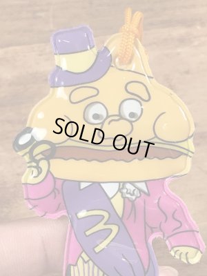 80年代のマクドナルドのメイヤーマックチーズのビンテージのオーナメント