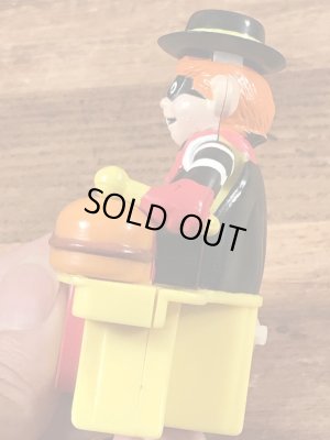 マクドナルドのハンバーグラーのビンテージのおもちゃ