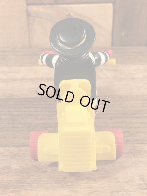 マクドナルドのハンバーグラーのヴィンテージのおもちゃ