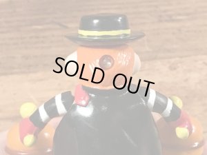 90年代のマクドナルドのハンバーグラーのヴィンテージのハッピーミールトイ