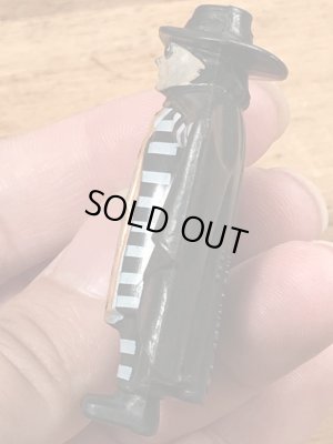 80年代のマクドナルドのハンバーグラーのヴィンテージのPVCフィギュア