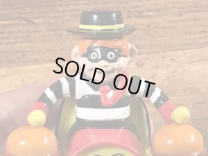 マクドナルドのハンバーグラーのビンテージのおもちゃ