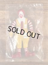 McDonald's “Ronald” Bendable PVC Figure　ロナルド　ビンテージ　ベンダブルPVCフィギュア　マクドナルド　90年代