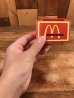 80年代のマクドナルドのビンテージのミニラジオ