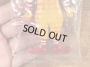 90年代のマクドナルドのロナルドのビンテージのベンダブルフィギュア