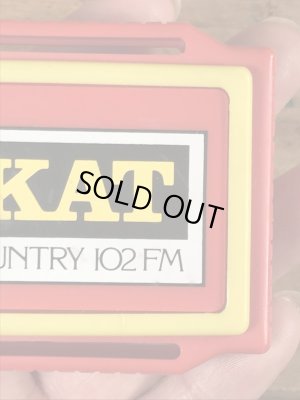 80年代のマクドナルドのビンテージのミニラジオ