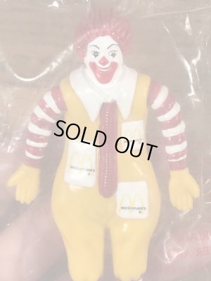 90年代のマクドナルドのロナルドのビンテージのベンダブルフィギュア
