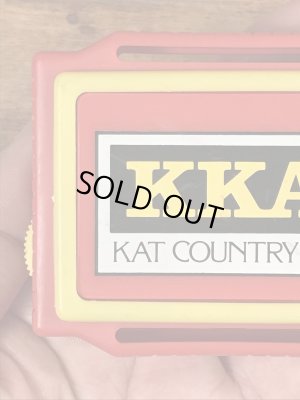 80年代のマクドナルドのビンテージのミニラジオ