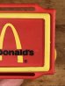 80年代のマクドナルドのビンテージのミニラジオ