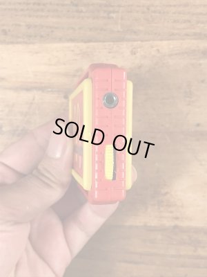 80年代のマクドナルドのビンテージのミニラジオ