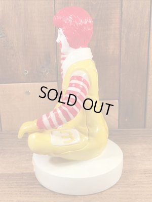 80年代のマクドナルドのロナルドのヴィンテージの貯金箱