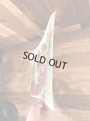 70年代のマクドナルドのビンテージのランチョンマット