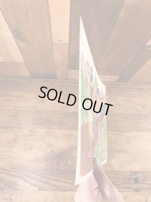 70年代のマクドナルドのビンテージのランチョンマット