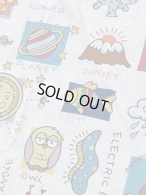 80~90年代のマクドナルドのマックキッズのヴィンテージのフラットシーツ