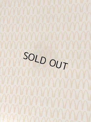 70年代のマクドナルドのビンテージのランチョンマット