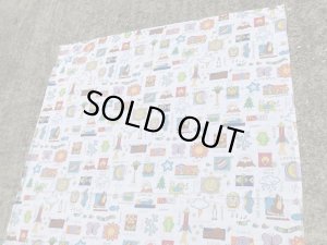 80~90年代のマクドナルドのマックキッズのヴィンテージのフラットシーツ