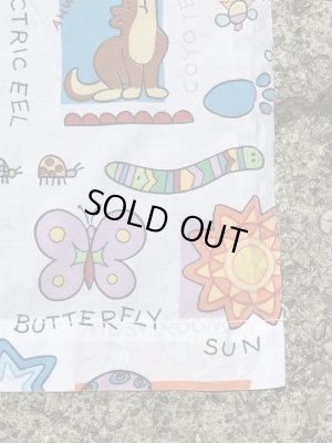 80~90年代のマクドナルドのマックキッズのヴィンテージのフラットシーツ